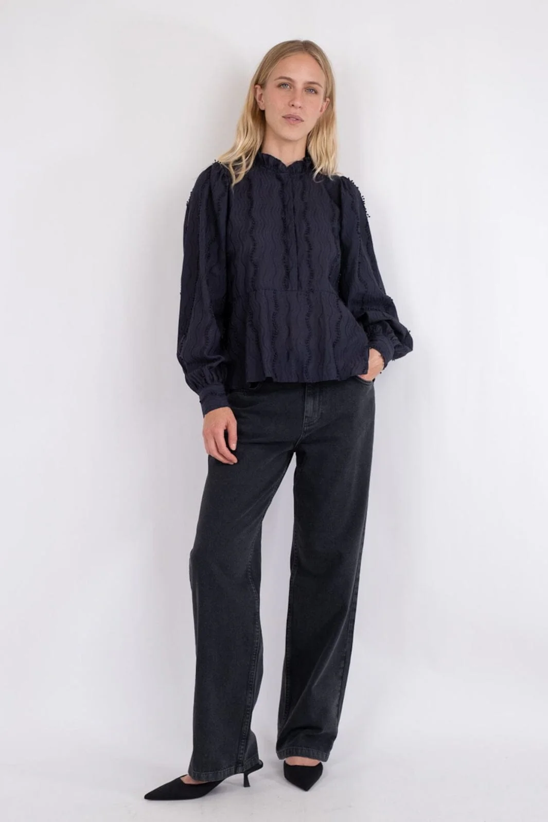 Neo Noir Benito Wave Blouse