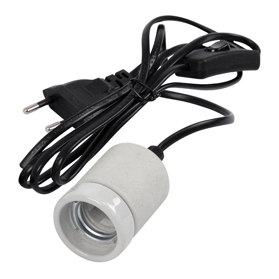 Douille en céramique E27 max. 200W