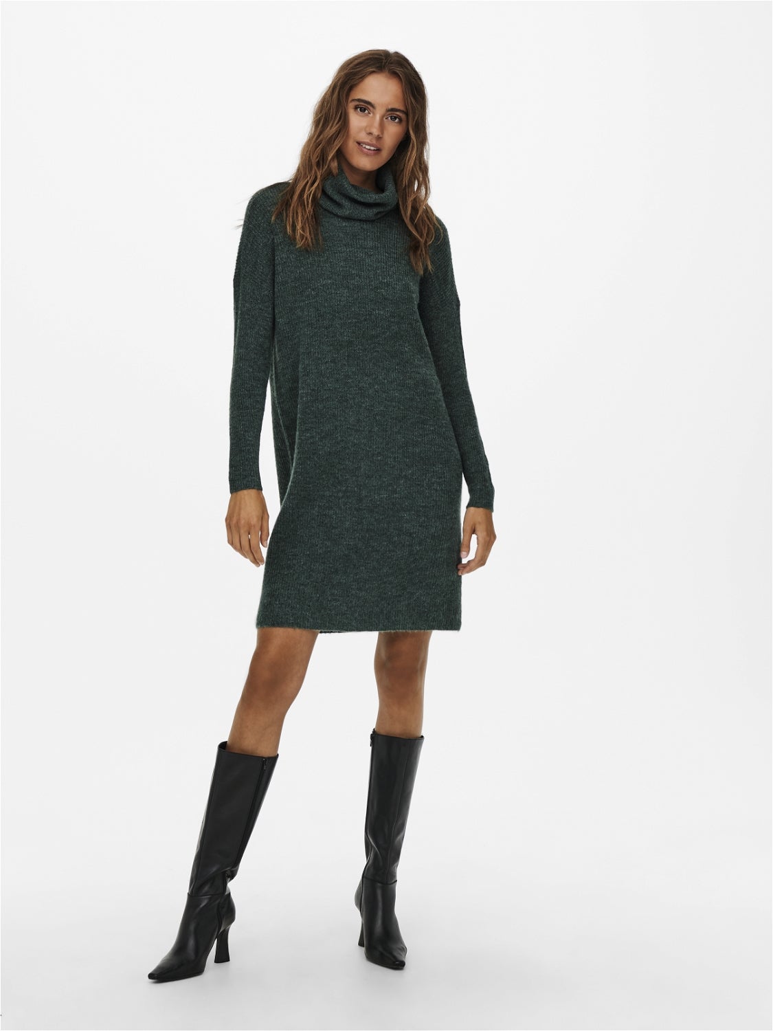 ONLJANA Langes Kleid Mallard Green