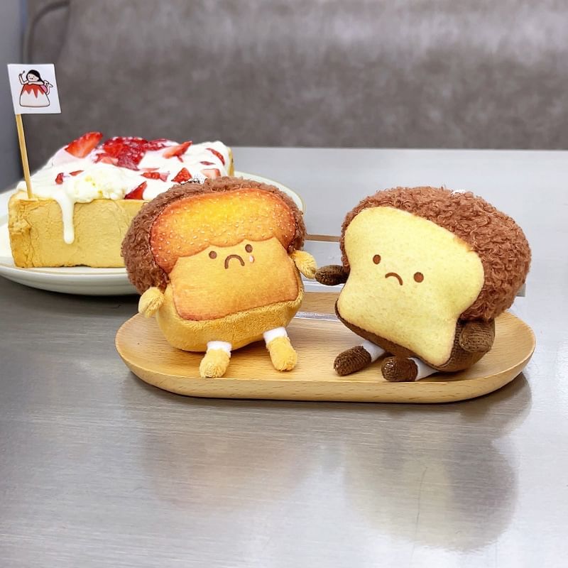 Radrabbit - Toast Chenille Bag Charm (diverse ontwerpen)