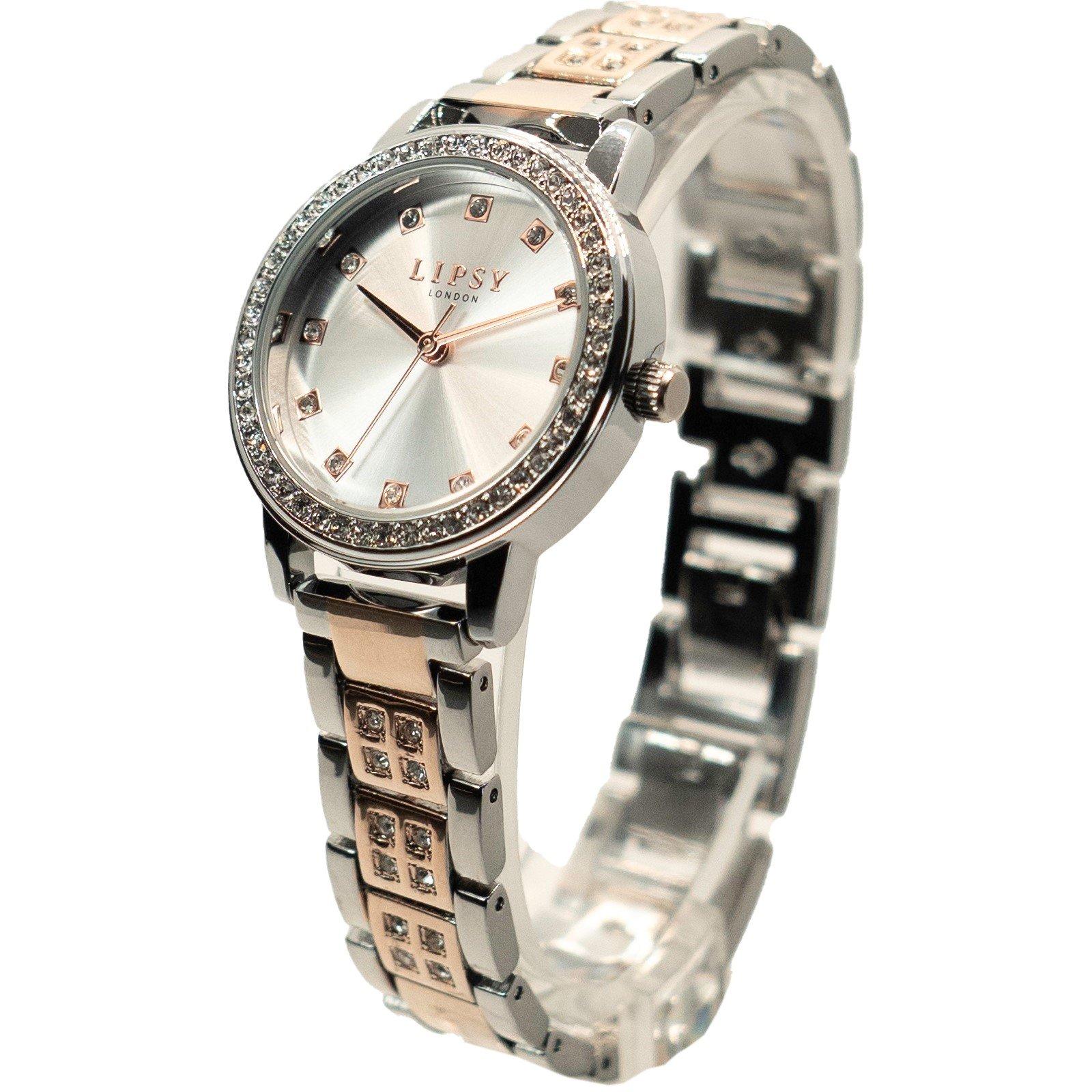 Lipsy Diamanté Embellished Watch