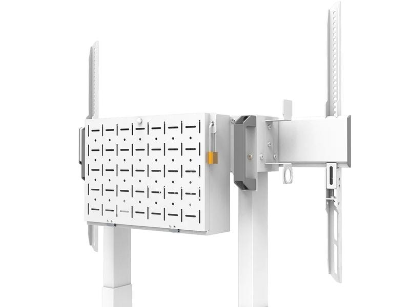 NEOMOUNTS TV-Trolley FL55-875WH1 Weiss Motorisierter Bodenständer für 37-100