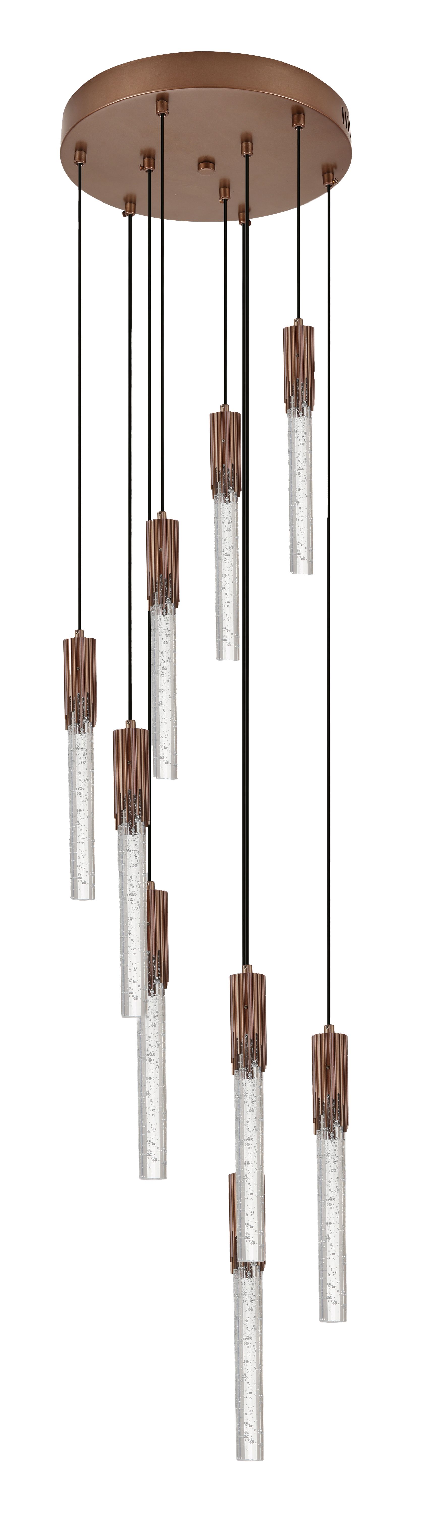 Hanglamp 9-lichts Maud ⌀30  x H150 cm