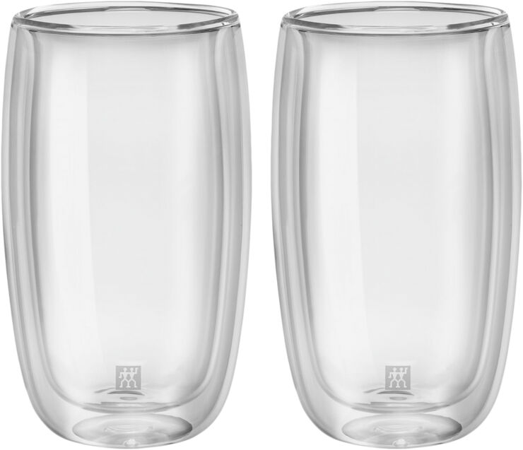 Zwilling Sorrento Latteglas sæt, 2 stk Transparent