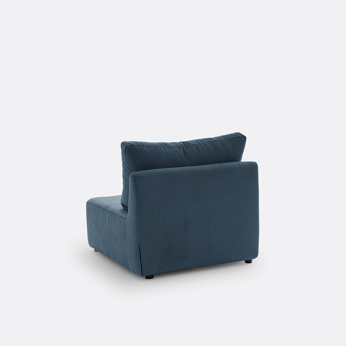 LA REDOUTE INTERIEURS<br>Sofá modular canelado de veludo, Monica