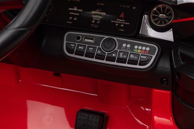 Mercedes Benz CLA45 Elbil, Rød