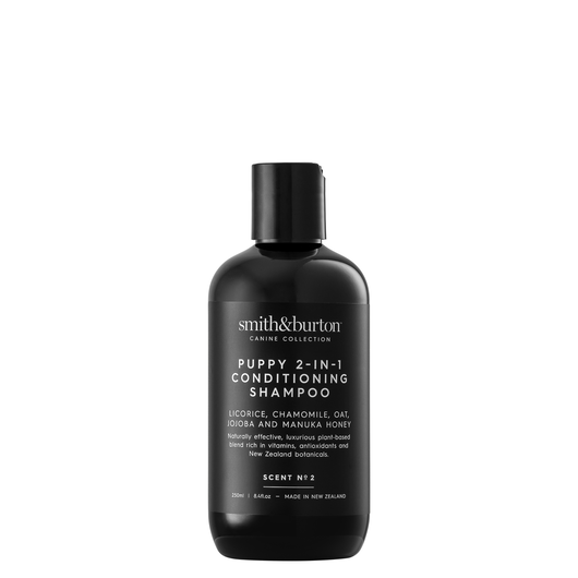 Shampoo e condicionador 2 em 1 para filhotes Smith & Burton com mel de manuka 250 ml