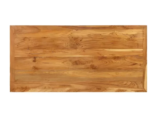Table de bar Teck recyclé massif 120 x 58 x 106 cm