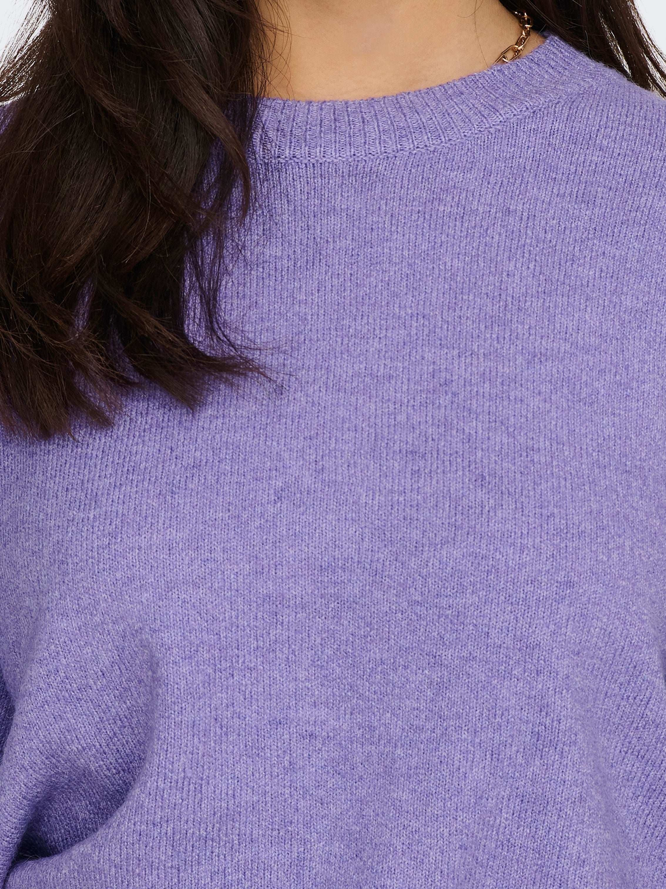 ONLRICA Strickpullover Paisley Purple