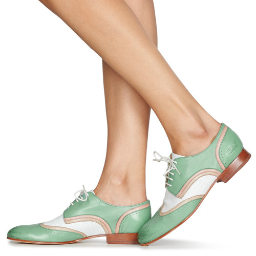 Melvin & Hamilton - SALLY 15 - Vert / Blanc / Beige