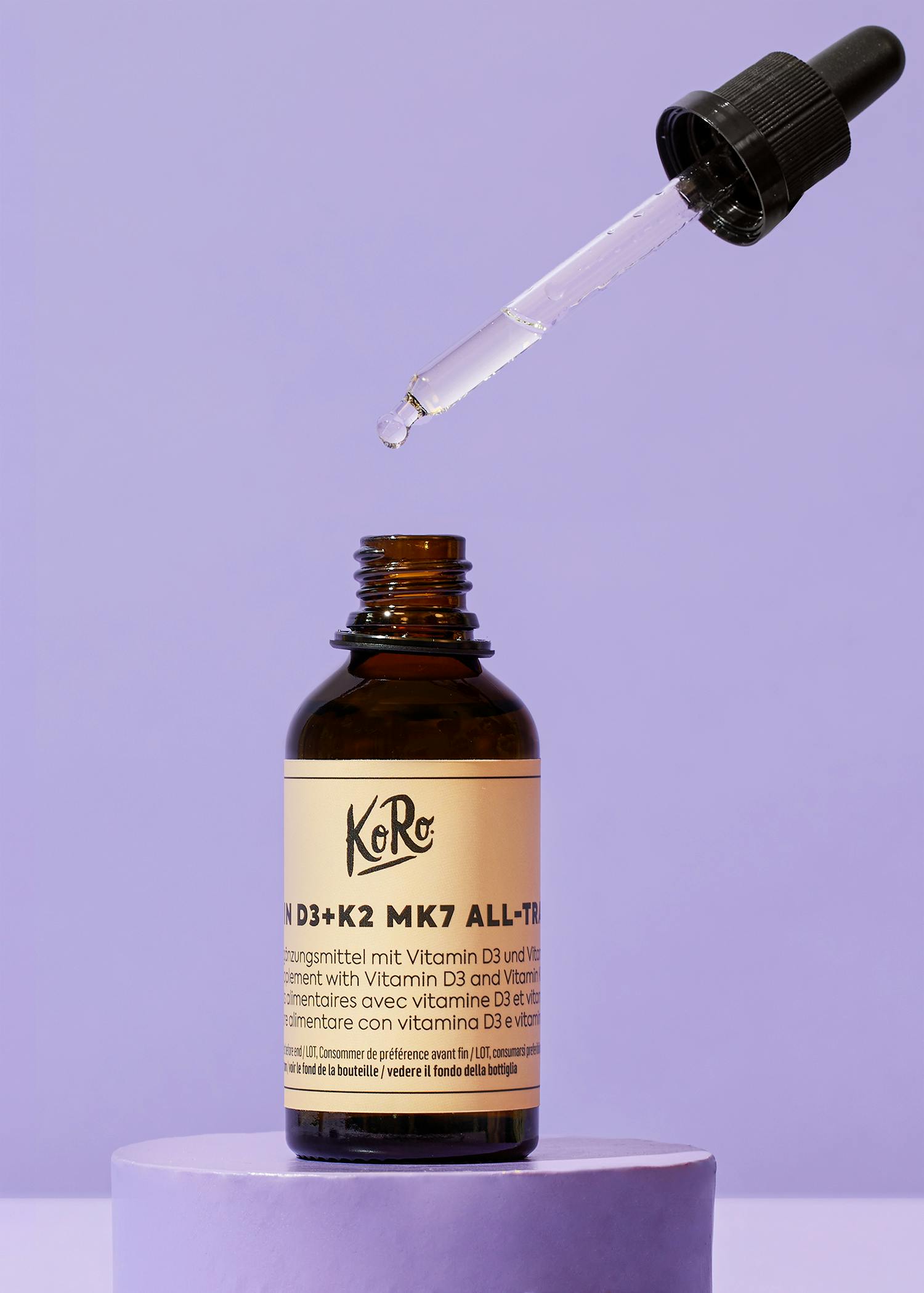 Vitamin D3 K2 MK7 Tropfen all-trans 50 ml