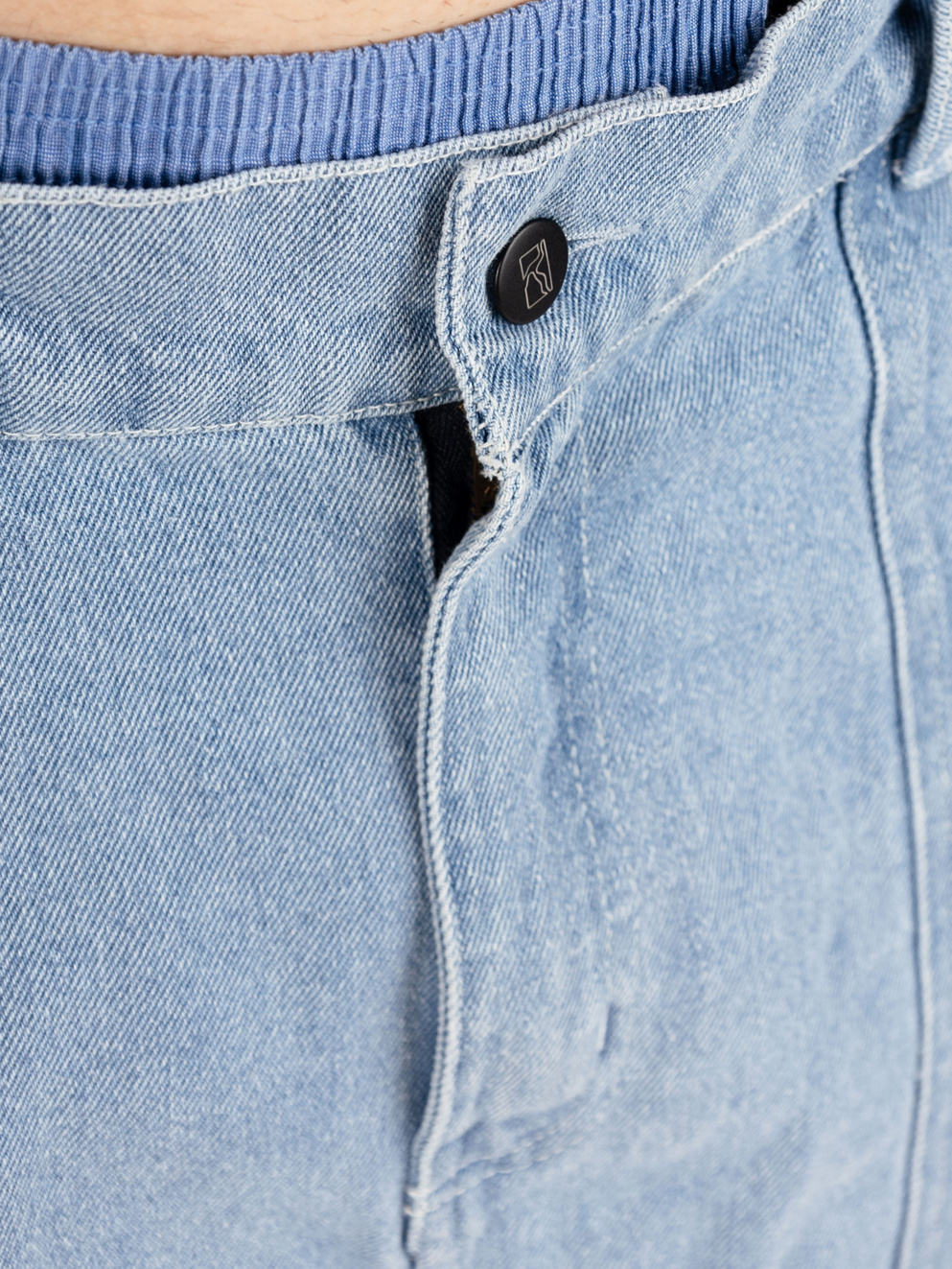 Poetic Collective Painter Shorts light denim