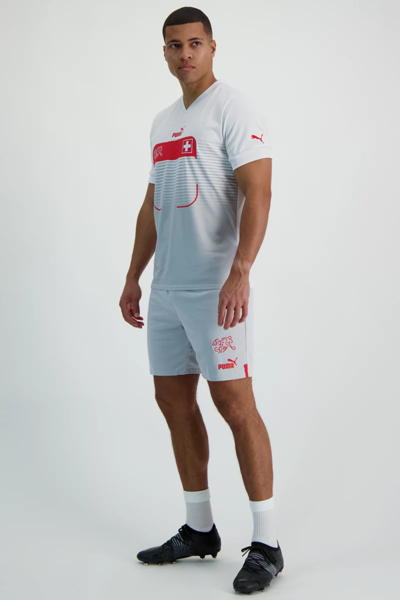 Puma Schweiz Away Replica Herren Fussballtrikot WM 2022