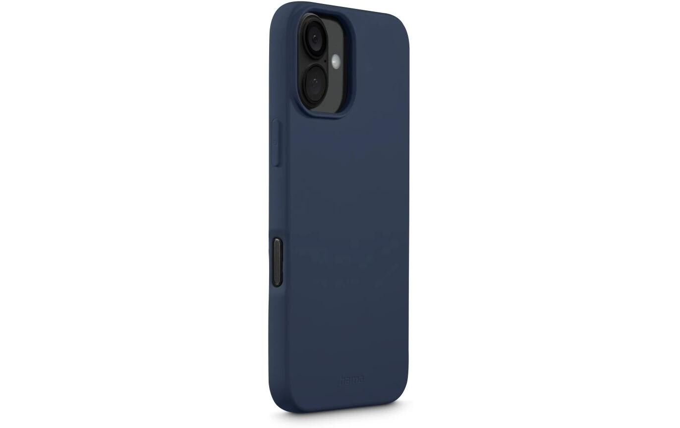 Back Cover Fantastic Feel Blau/Dunkelblau für iPhone 16Hama Fantastic Feel Handy-Schutzhülle 15.5 cm (6.1