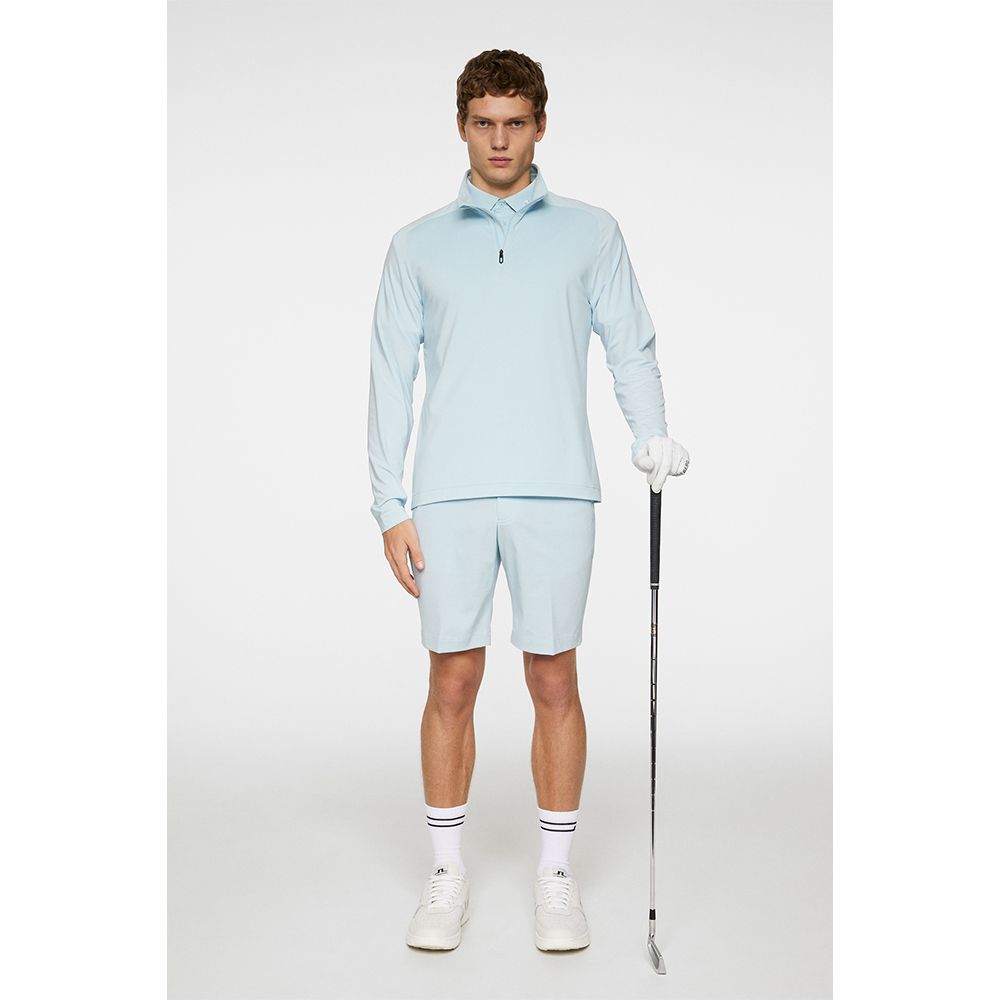 Harry Quarter Zip Genser Herre Winter Sky