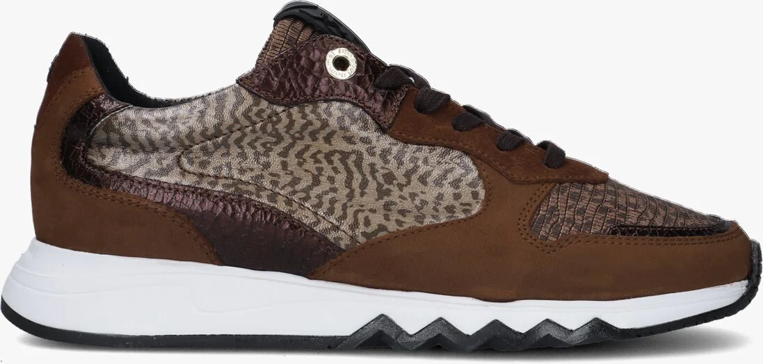 FLORIS VAN BOMMEL cognac floris van bommel lage sneakers sfw-10078