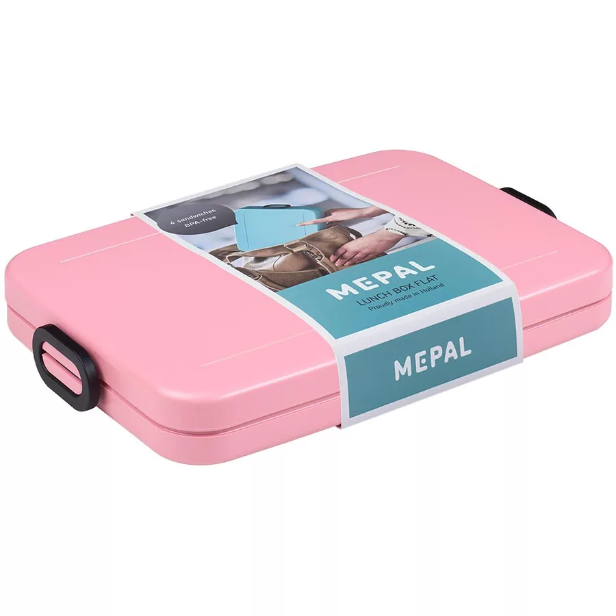 Mepal Lunchbox Take a Break Flat 800 ml rosa