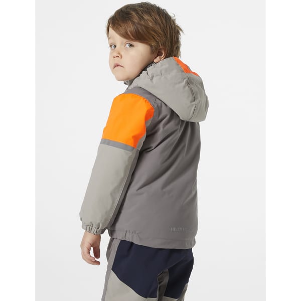 Veste de ski HELLY HANSEN K RIDER 2.0 INS JKT CONCRETE