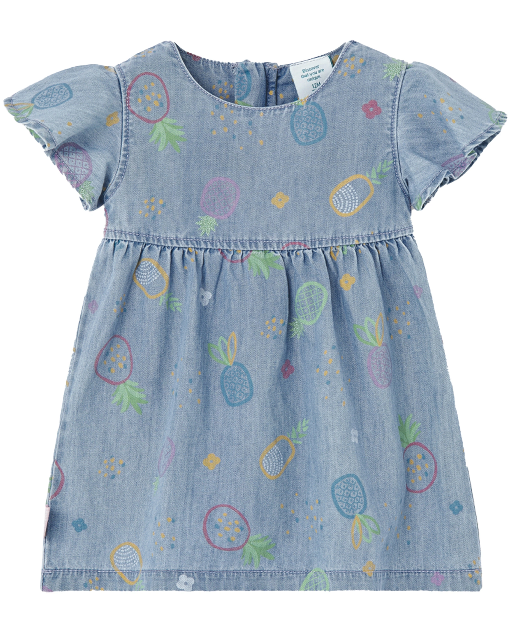 Jeanskleid FRÜHLING in hellblau