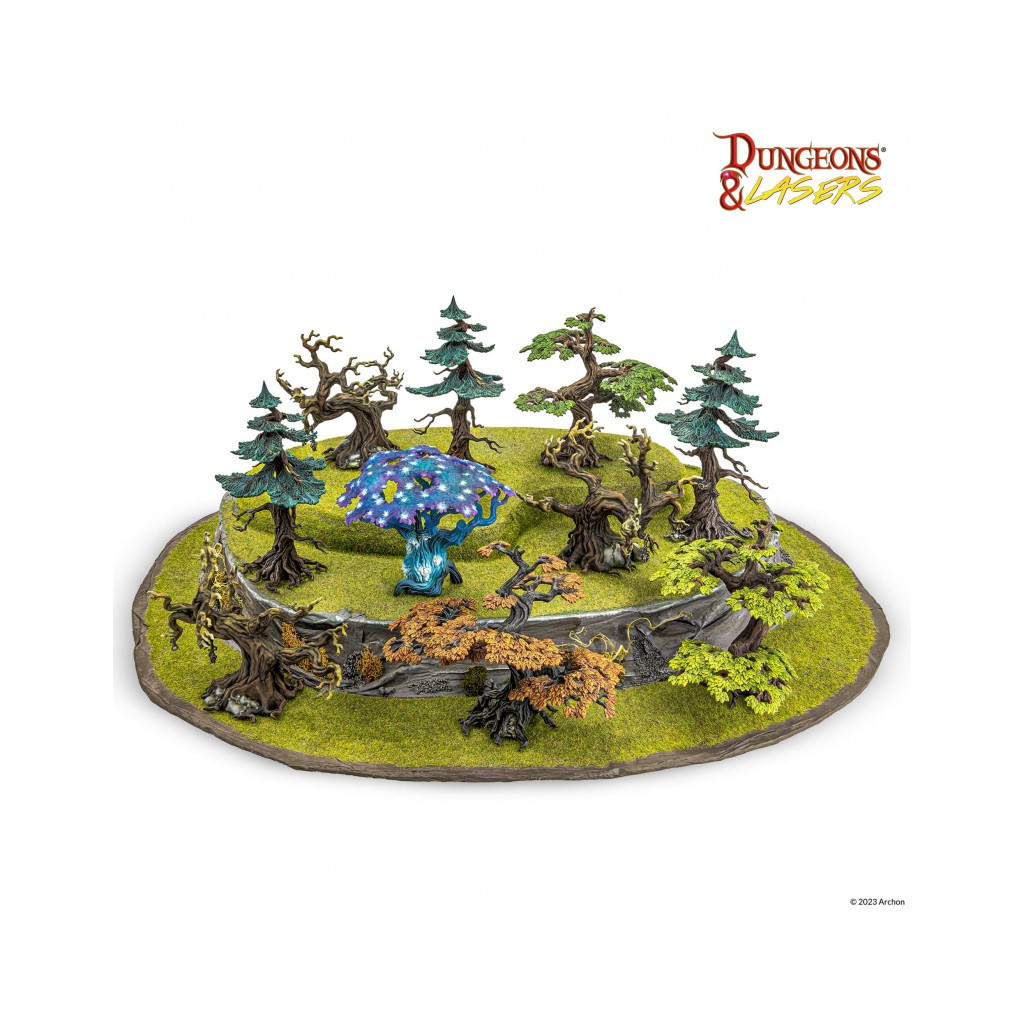 Dungeons & Lasers - Décors - Trees pack