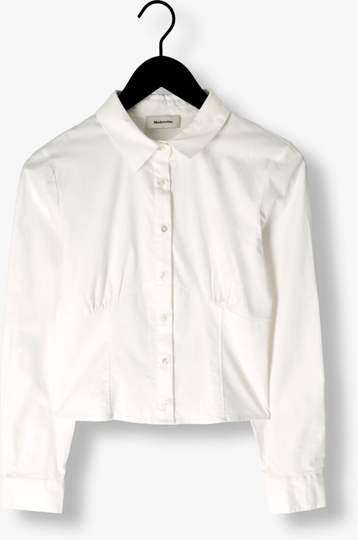 MODSTR\u00D6M witte modstr&ouml;m blouse harrisonmd shirt
