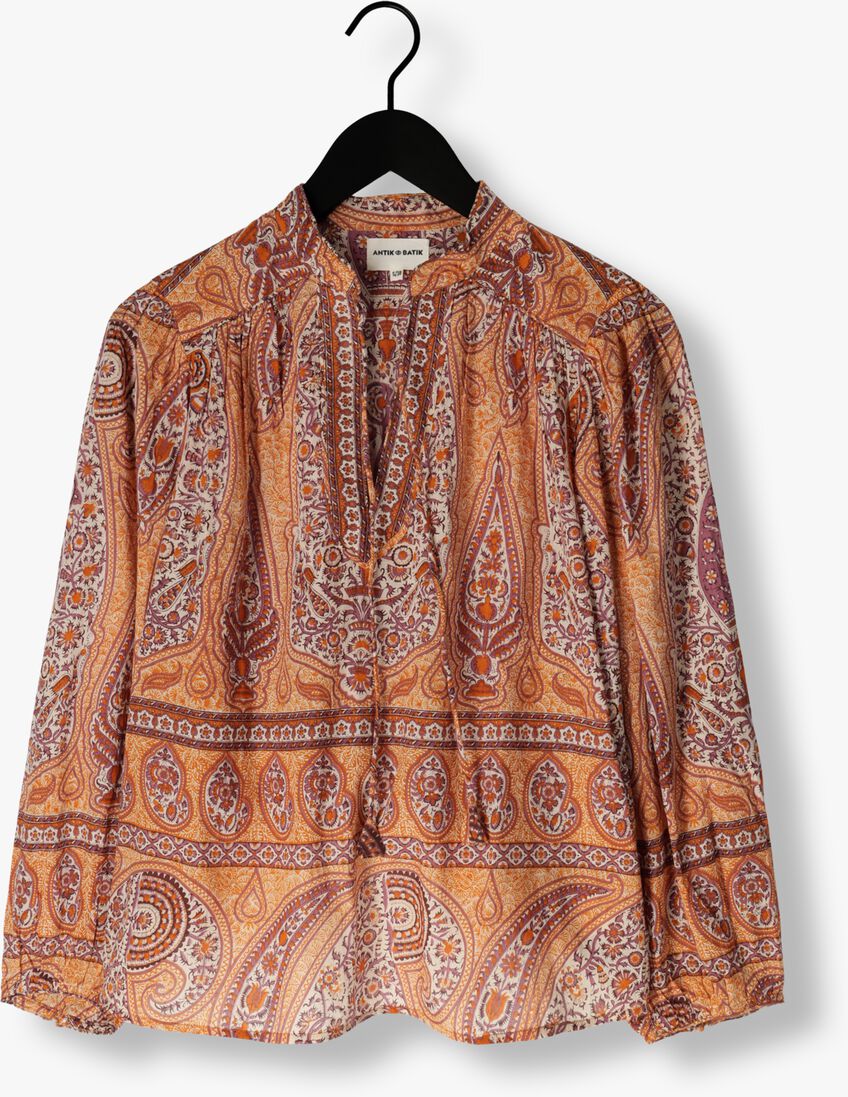 ANTIK BATIK oranje antik batik blouse tajar blouse