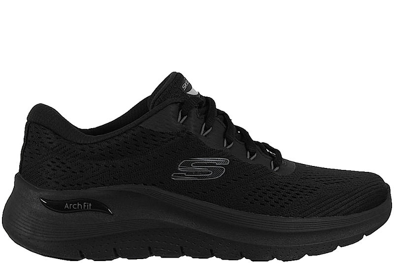 SKECHERS ARCH FIT 2.0 SNEAKERS I SORT TEKSTIL