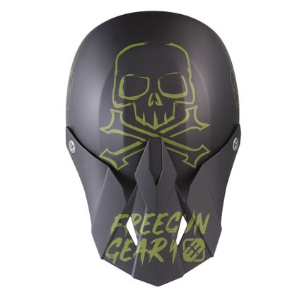 Casque cross Shot by Freegun XP-4 - SPEED - KAKI MATT 2021 - Vert