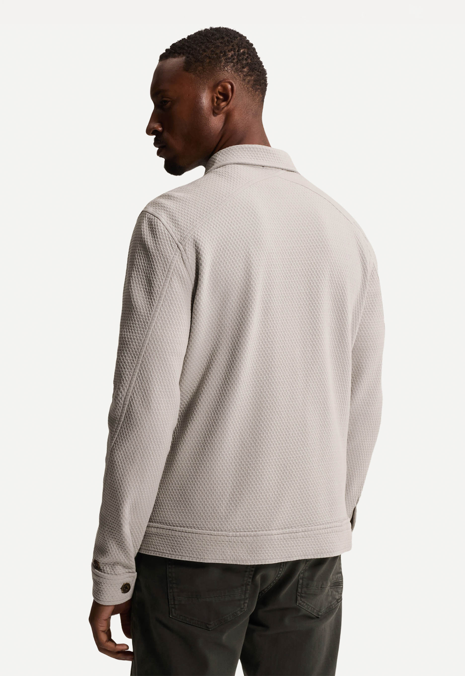 Cast Iron Regular Jacquard Overshirt