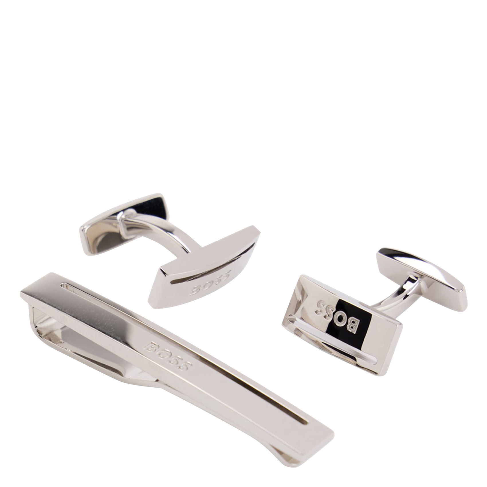 Boutons de manchette en laiton | Argent