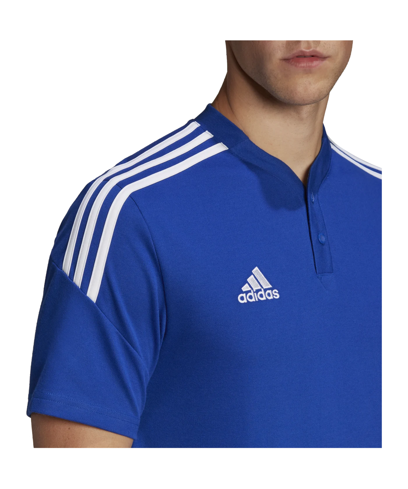 adidas Condivo 22 Poloshirt Blau Weiss