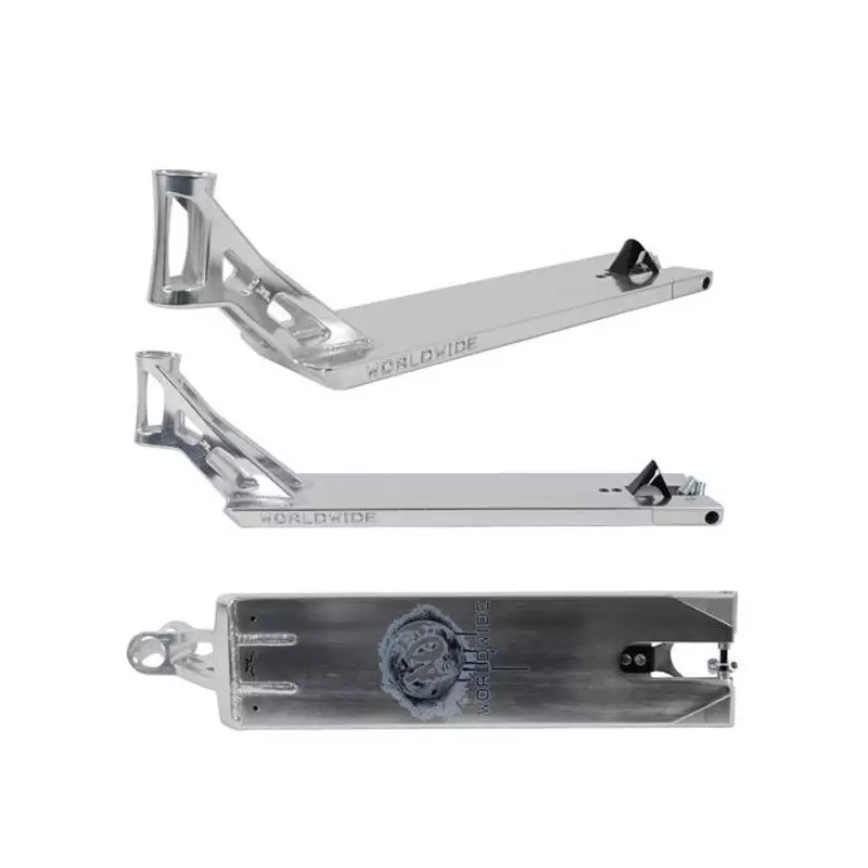 Deck trottinette AO SCOOTERS Worldwide Chrome