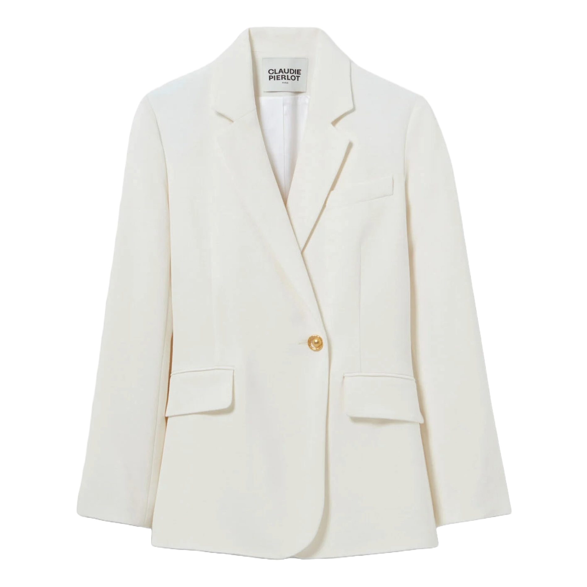 Veste de tailleur ajustée | Blanc