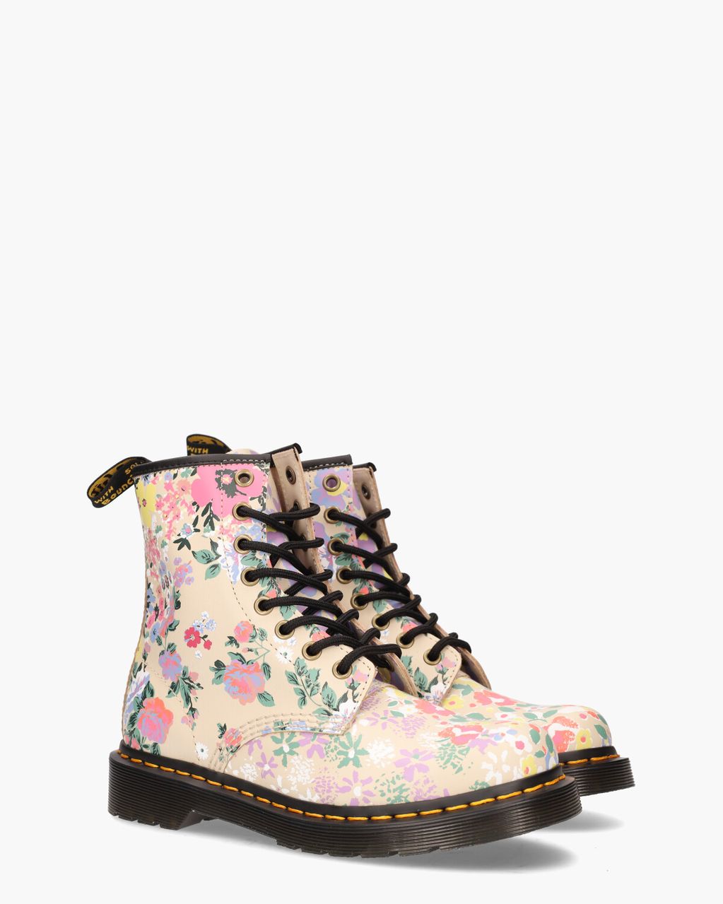Dr. Martens 1460 Floral Mash Up Multicolor Dames Veterboots