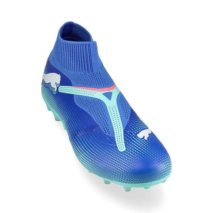 PUMA Future 7 Match   Laceless MG Formula - Bleu/Blanc/Bleu