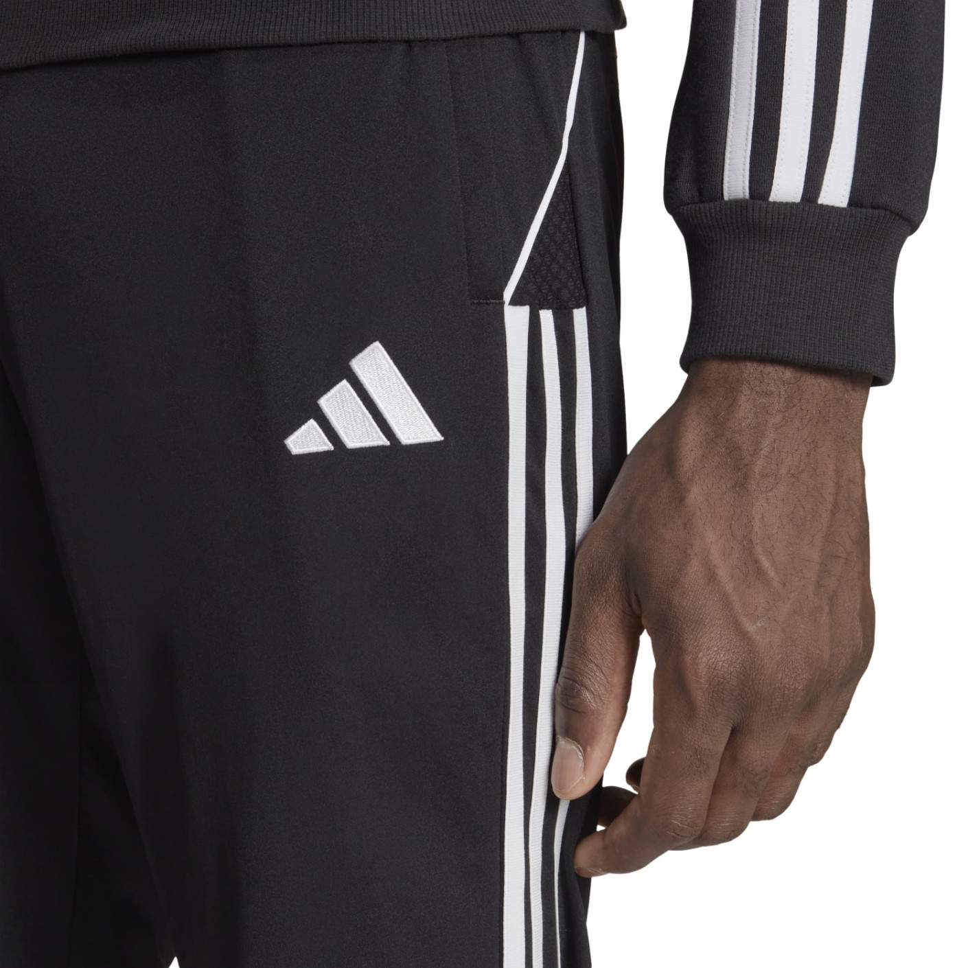 Adidas Tiro 23 3/4-Trainingsbroek Zwart