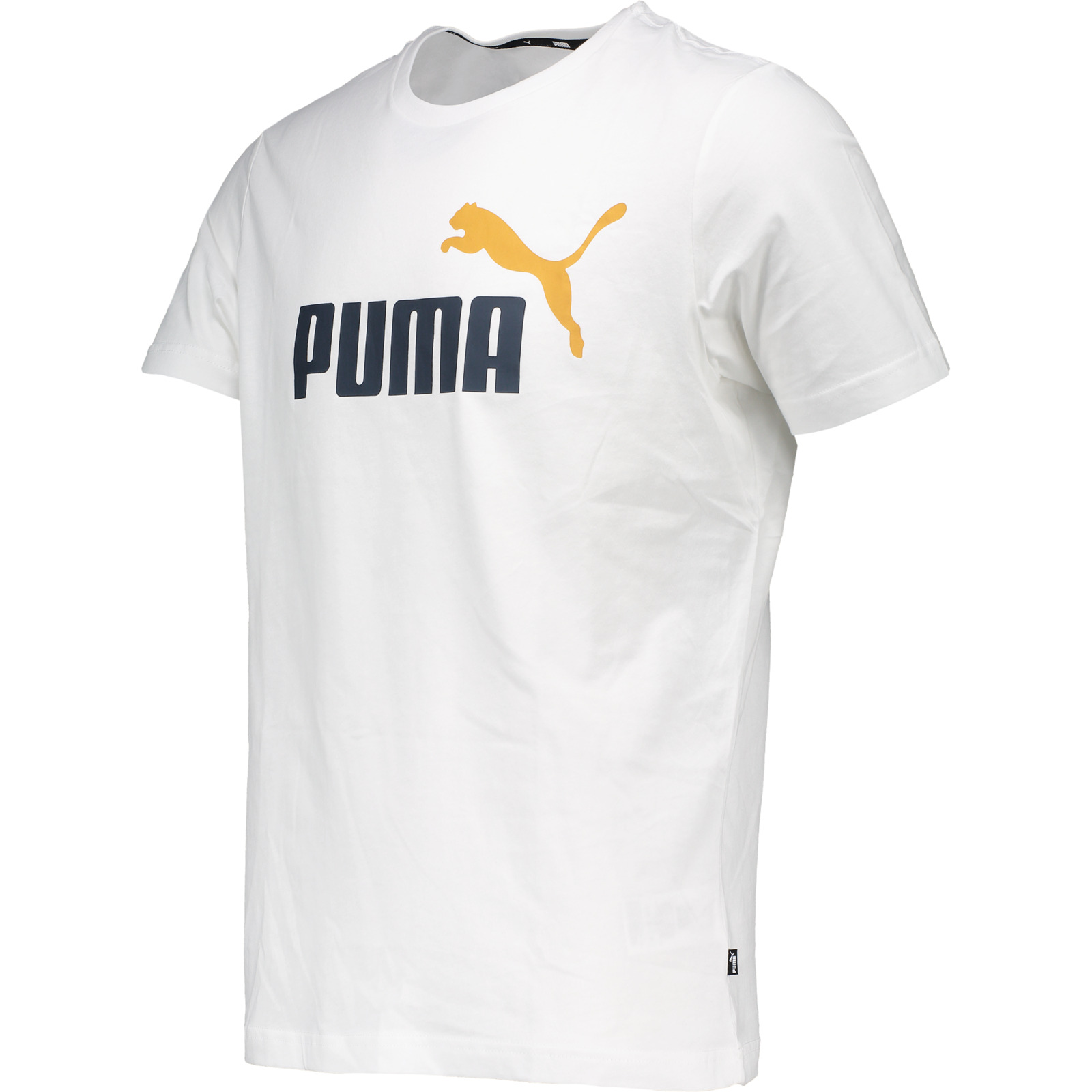 Puma Ess+ 2Col Logo Tee Hr, weiss, M