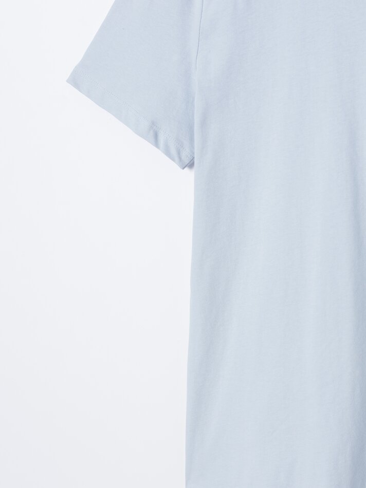 Pacote com 2 camisetas básicas - Azul Claro