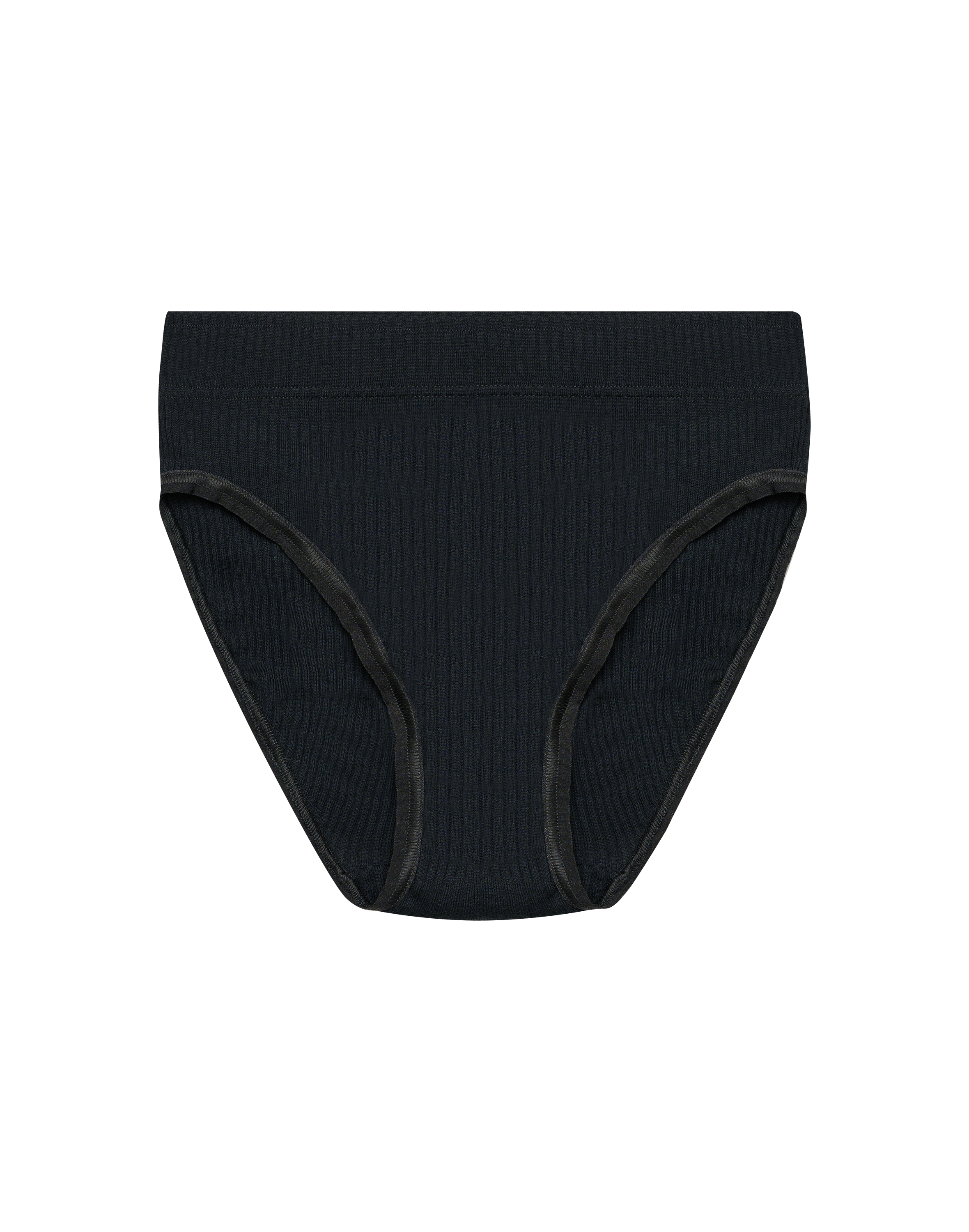 Tailleslip van merinowol voor dames in Zwart
