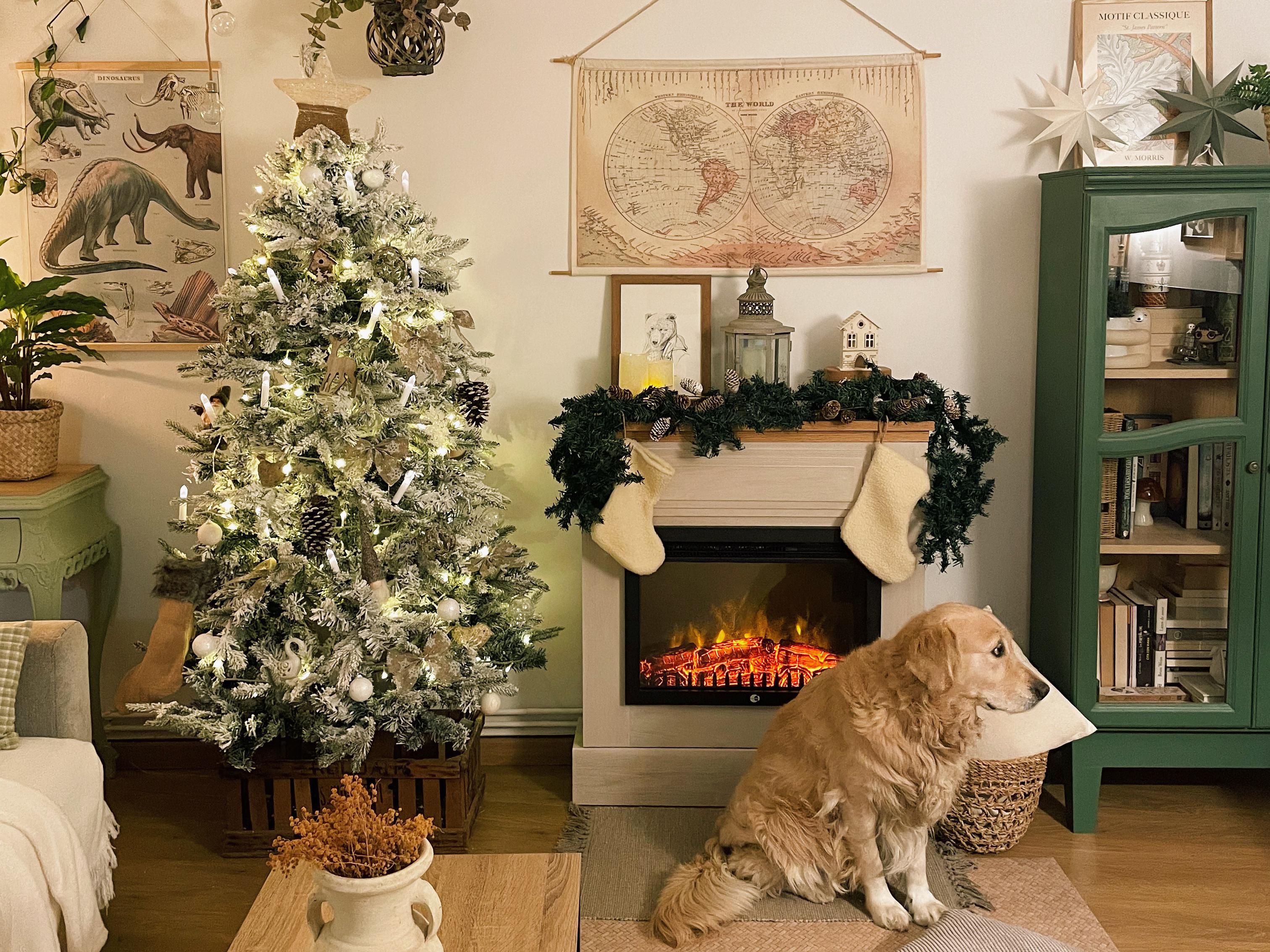 Besneeuwde kunstkerstboom TOMICHI 180 cm Wit