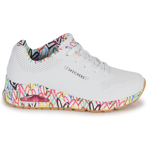 Skechers - UNO - Blanc / Multicolore
