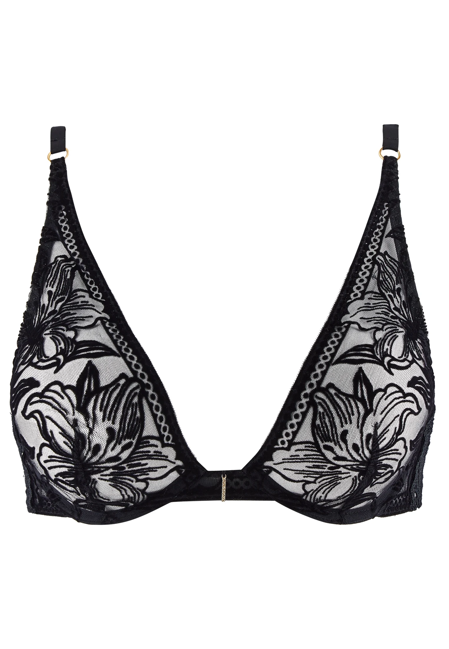 COEUR A CORPS - Soutien-gorge triangle avec armatures | Noir