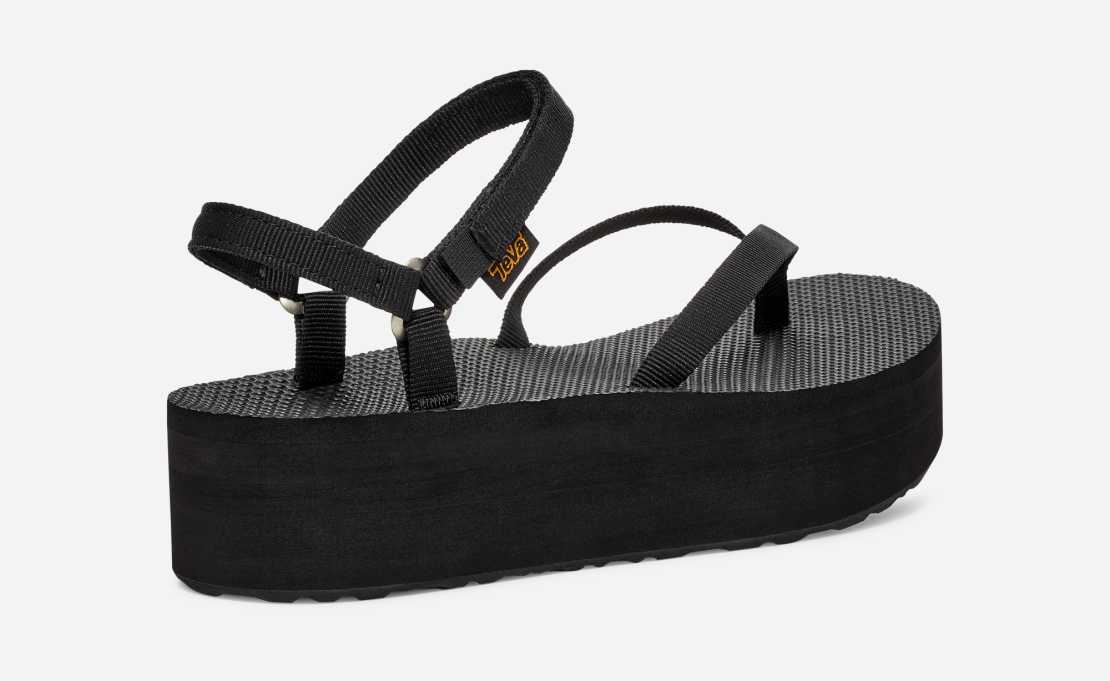 Dames Flatform Slim Sandal