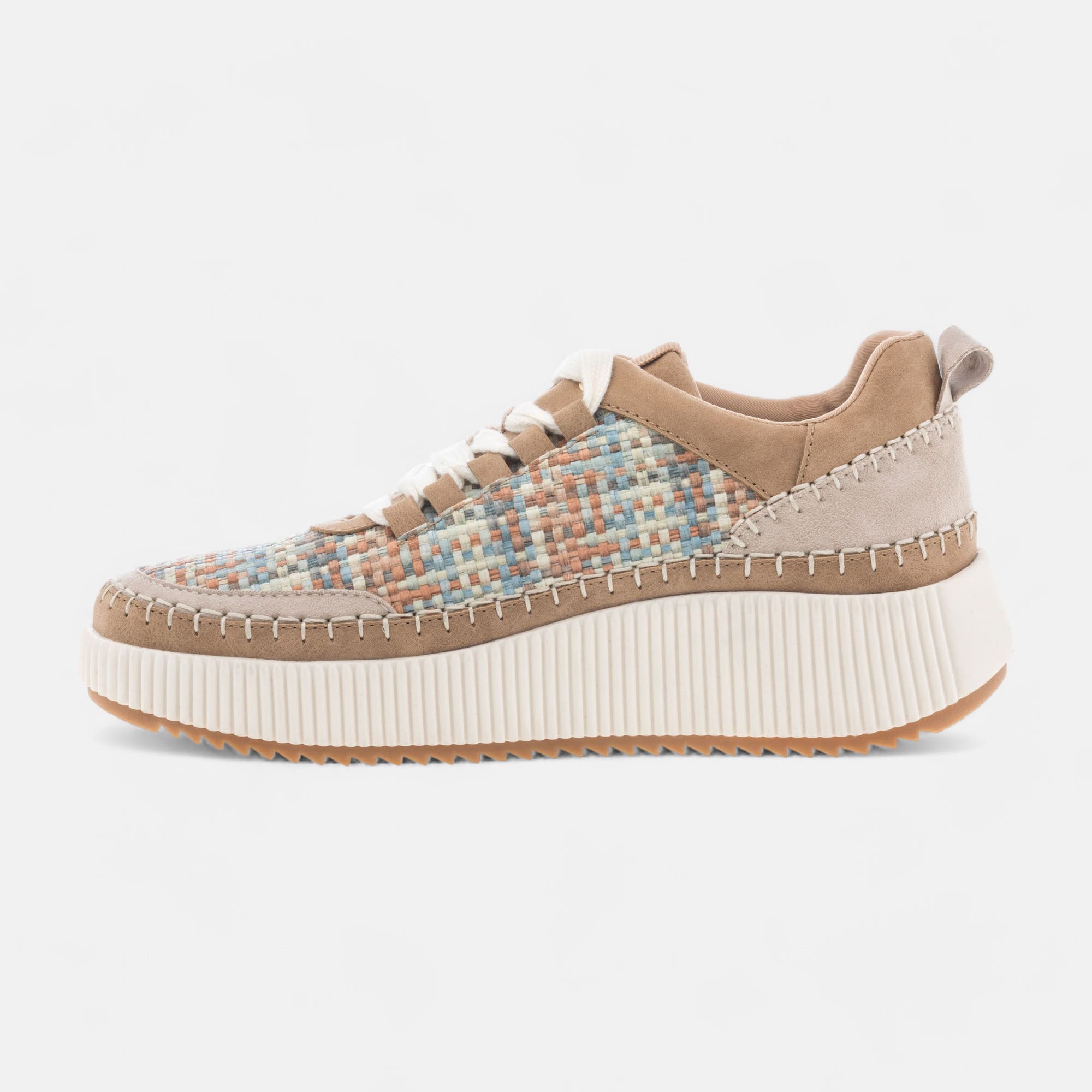 Baskets basses Femme cognac