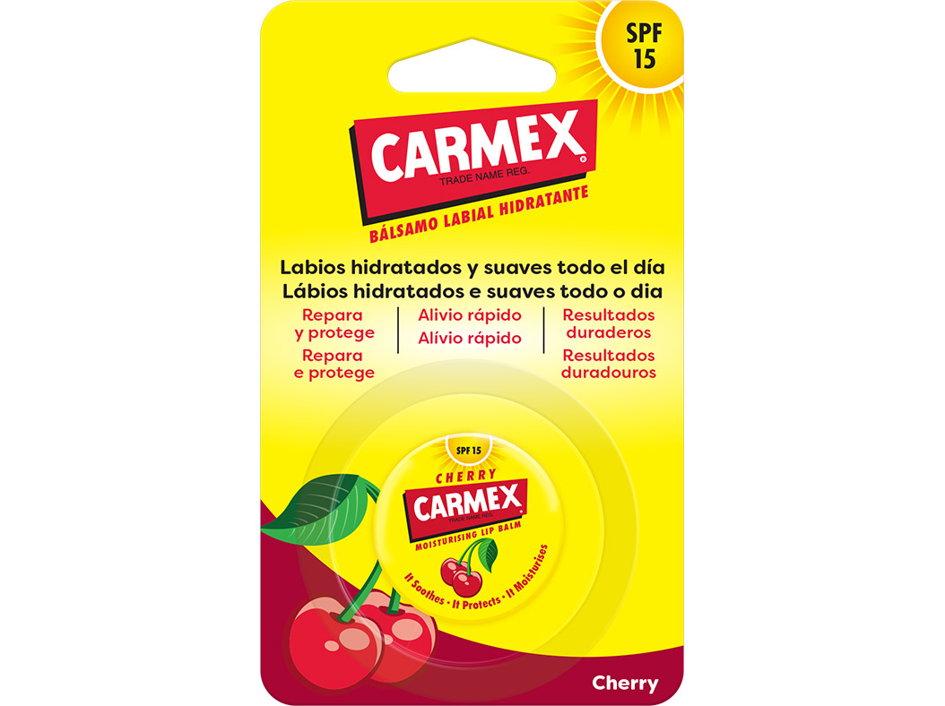 BÁLSAMO CARMEX LABIAL CEREJA EM BOIÃO 7.5G