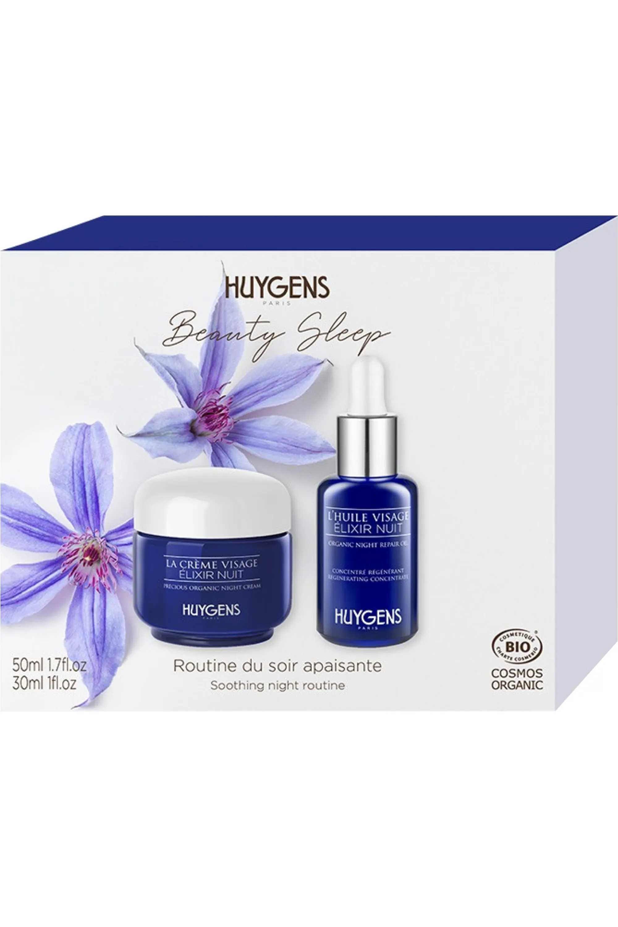 Huygens Coffret routine du soir apaisante Beauty Sleep-80 ml