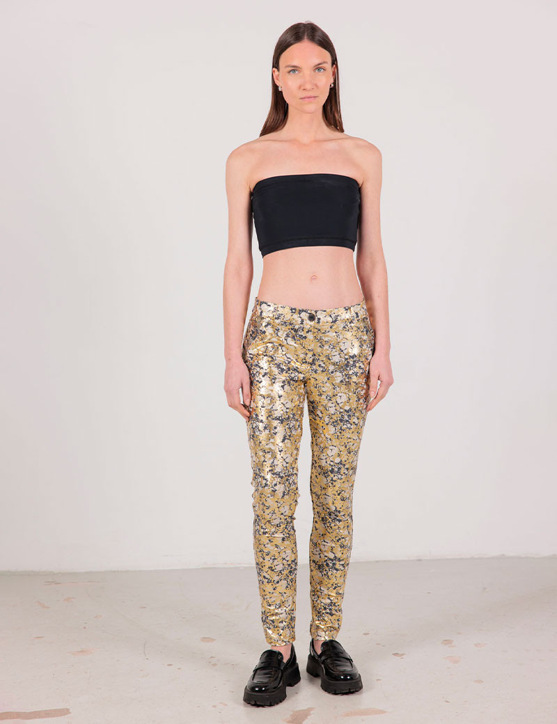 HBT BASICS INSOLITES | CRUZ PANTALON CARROT IMPRIMÉ