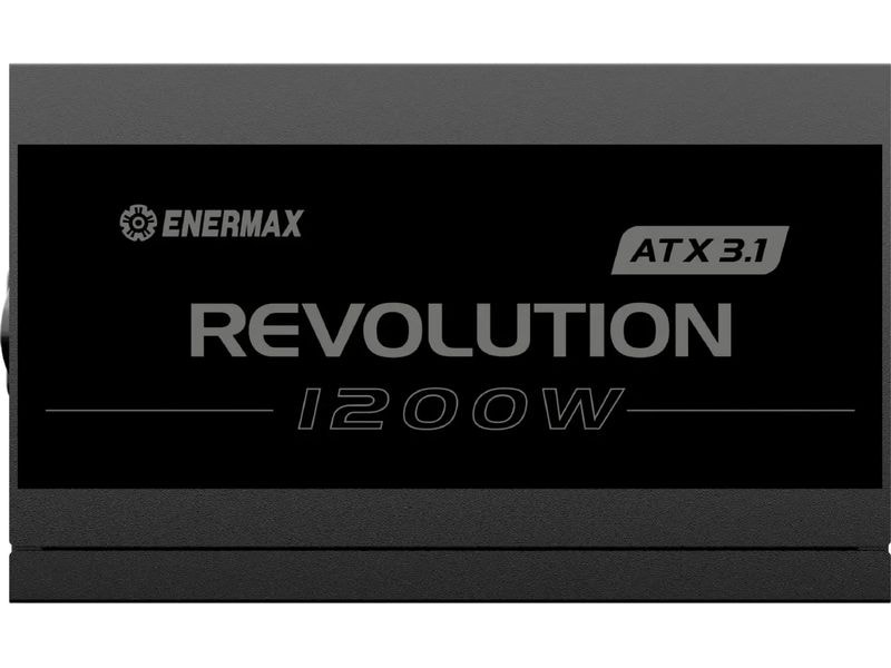 Enermax Netzteil Revolution ATX3.1 1200 W Vollmodulares 1200W Netzteil mit hoher Effizienz und ATX 3.1-Kompatibilität