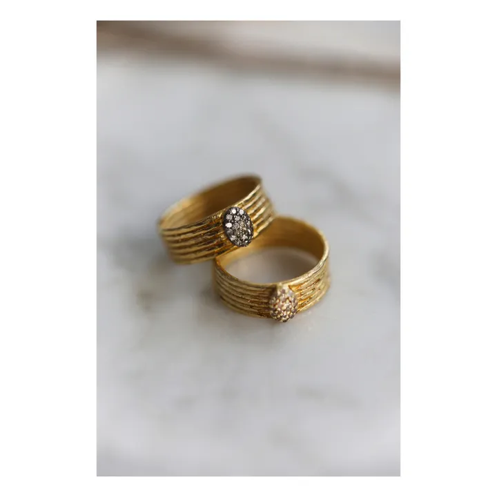 5 Octobre Bague Come BS | Doré