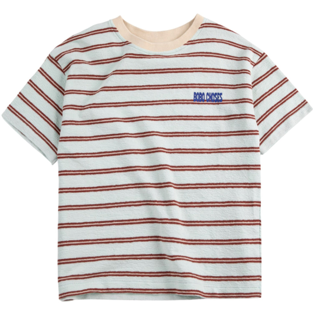 Køb Bobo Choses Light Blue Bobo Choses Stripes T-Shirt